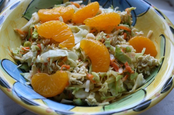Salades de choux a l orange