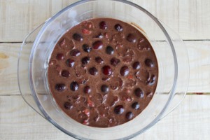 Clafoutis cerises chocolat noir3