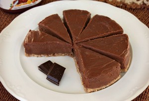 Cheesecake au Nutella