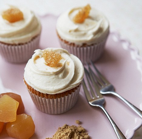 Cupcakes pomme gingembre